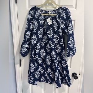NWT J. Crew Cotton Summer Dress. Size Medium.